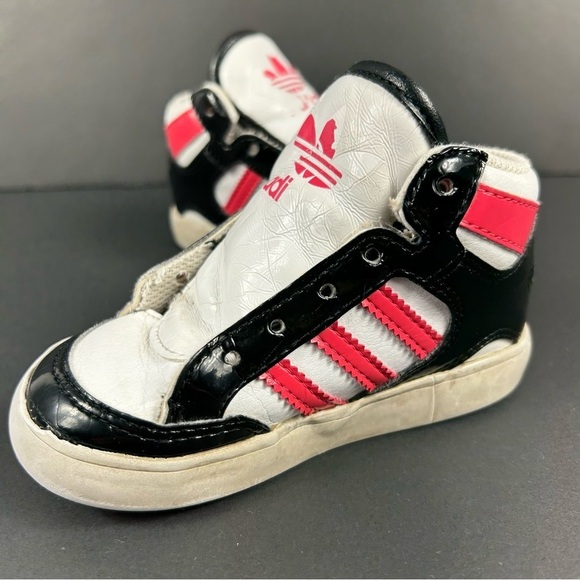 ❤️Adidas Kids Shoes sneakers - White and Pink 6K - Picture 4 of 8